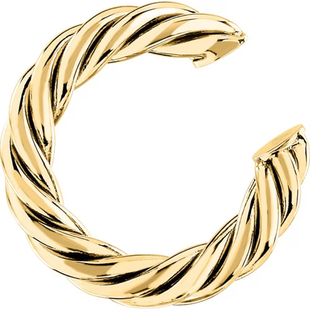 Orecchini Earcuff Torchon Morellato Pvd Oro