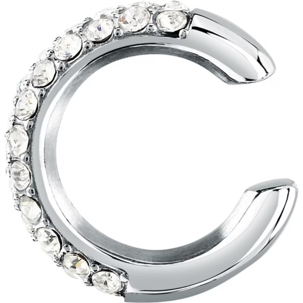 Orecchini Earcuff Morellato Acciaio Con Cristalli