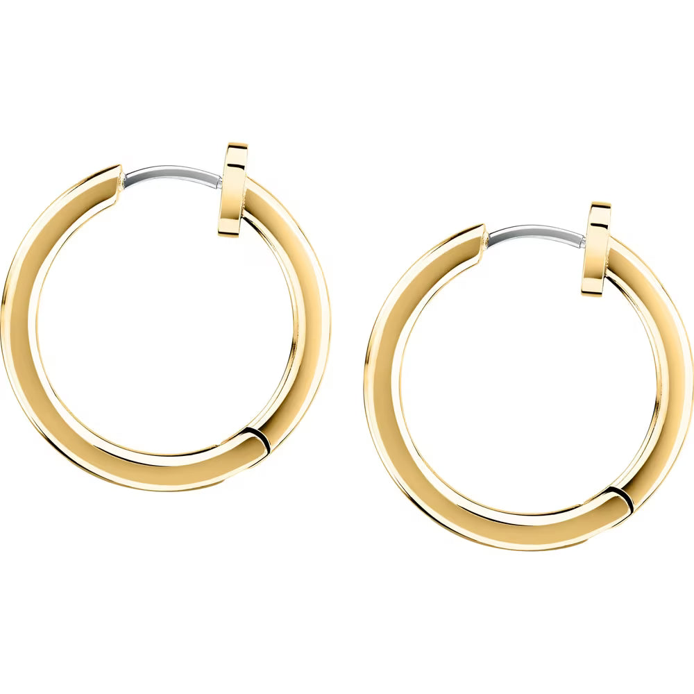 Orecchini Boccole Morellato Drops Pvd Oro