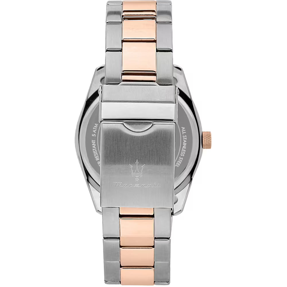 Orologio Maserati Attrazione 43 Mm Acciaio Braccialato Acciaio/Pvd Oro Rosa