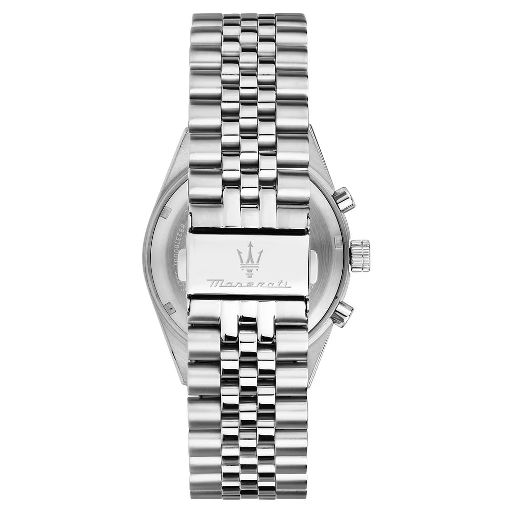 Orologio Maserati Competizione Chrono 41 Mm Acciaio Braccialato Grigio