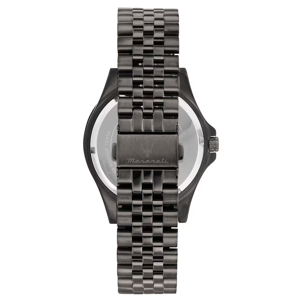 Orologio Maserati Dark Edition Sfida 44 Mm Pvd Grigio Braccialato