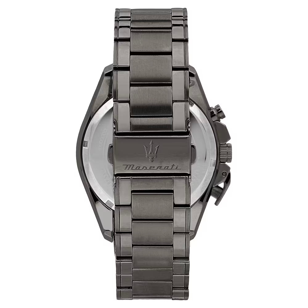 Orologio Maserati Dark Edition Traguardo Chrono 43 Mm Pvd Grigio Braccialato