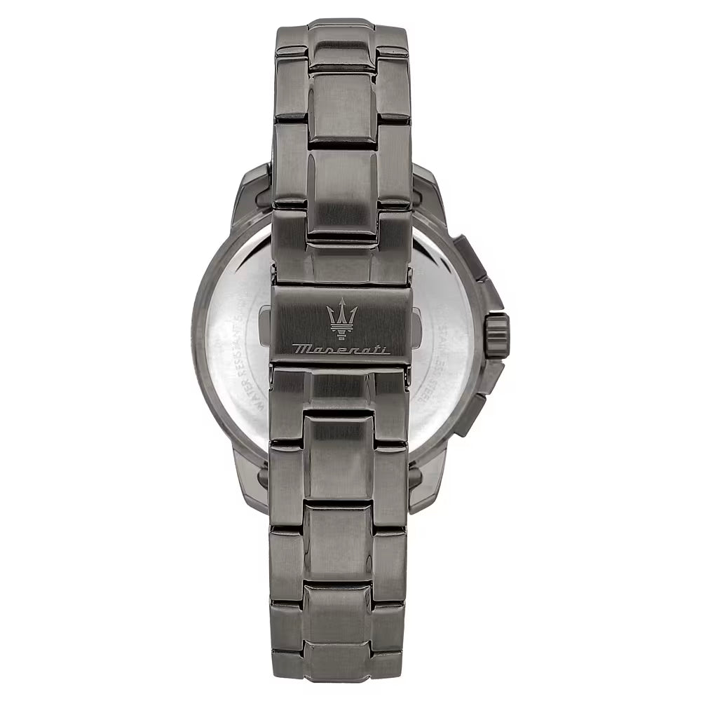 Orologio Maserati Dark Edition Successo Chrono 42 Mm Pvd Grigio Braccialato
