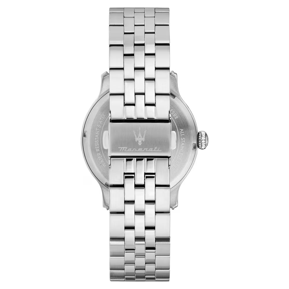 Orologio Maserati Epoca Slim 40 Mm Acciaio Braccialato Blu