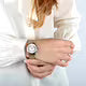 Orologio Donna Maserati Epoca 34 Mm Pvd Oro Braccialato Maglia Milanese Silver/Madreperla
