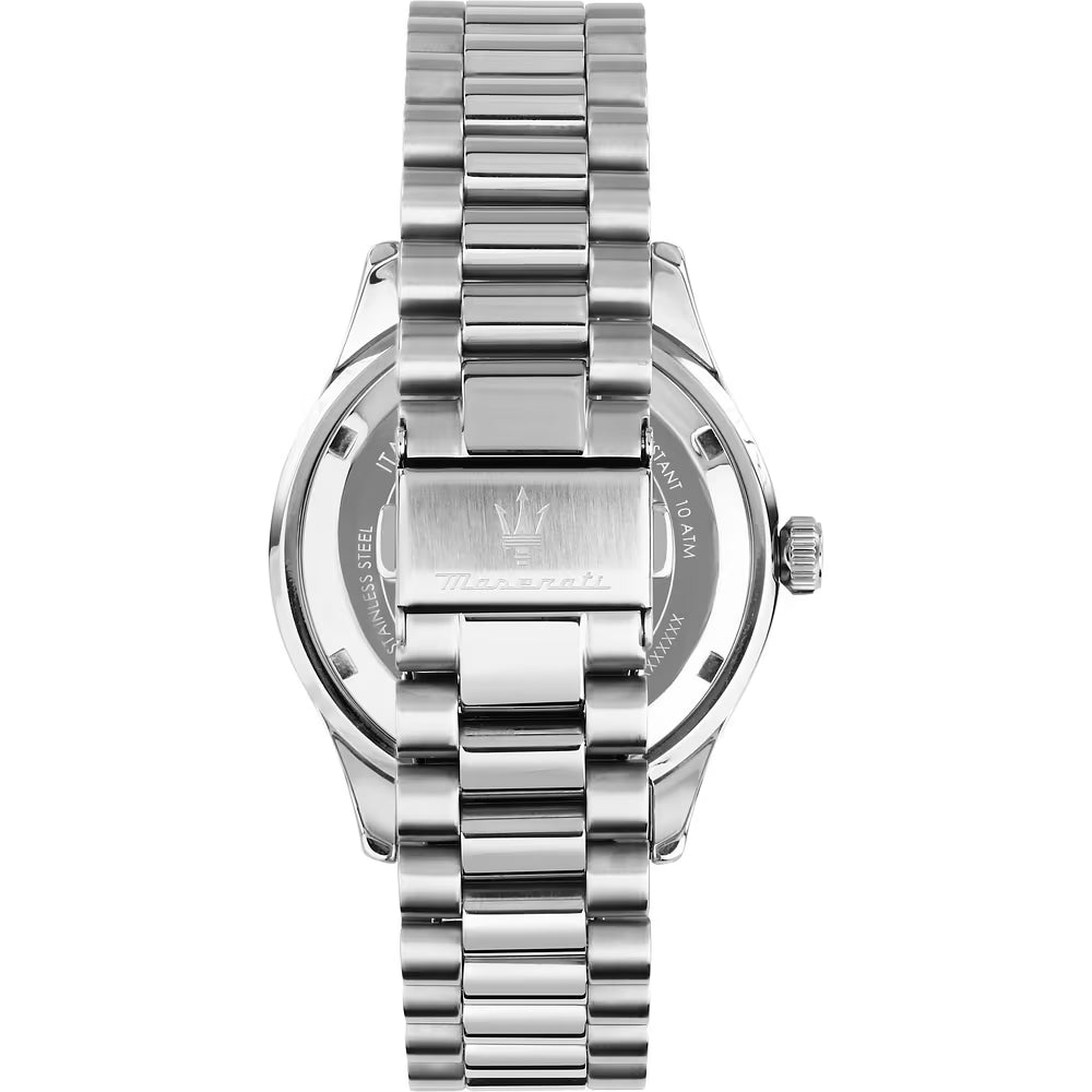Orologio Maserati Sorpasso 42 Mm Acciaio Braccialato Nero