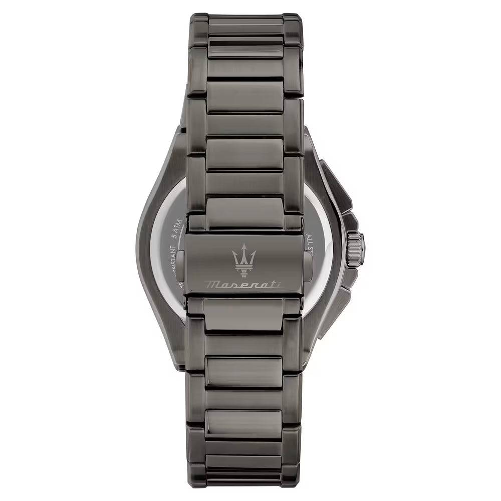 Orologio Maserati Velocità Slim 41 mm Chrono Acciaio Pvd Dark Gun