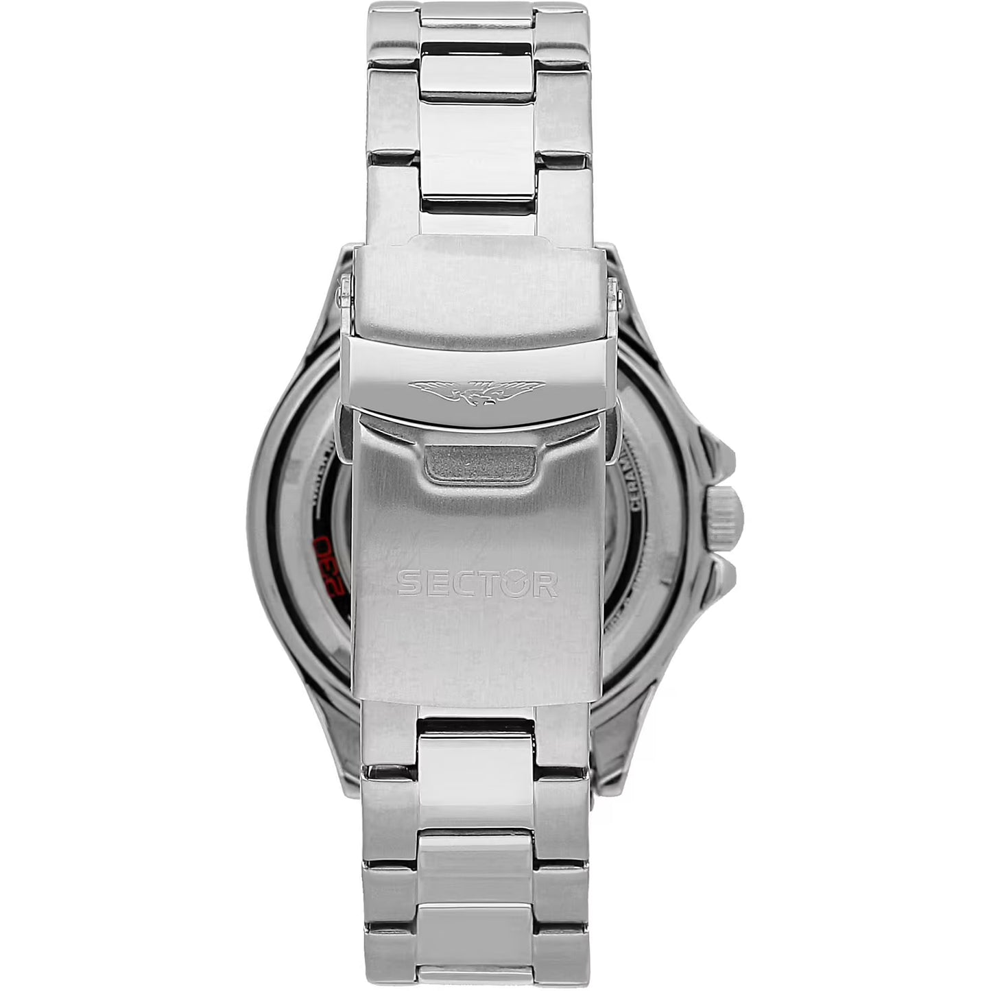 Orologio Sector 230 Automatic 43 mm Acciaio Braccialato Nero