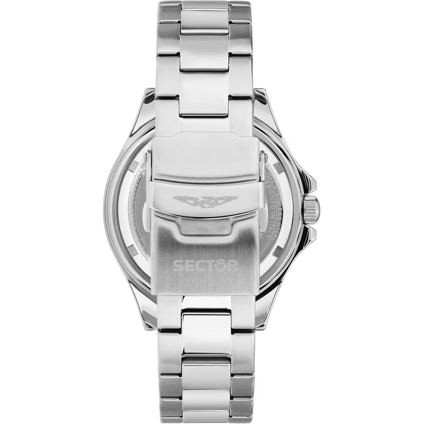 Orologio Sector 230 Automatico 43 mm Acciaio Braccialato Nero