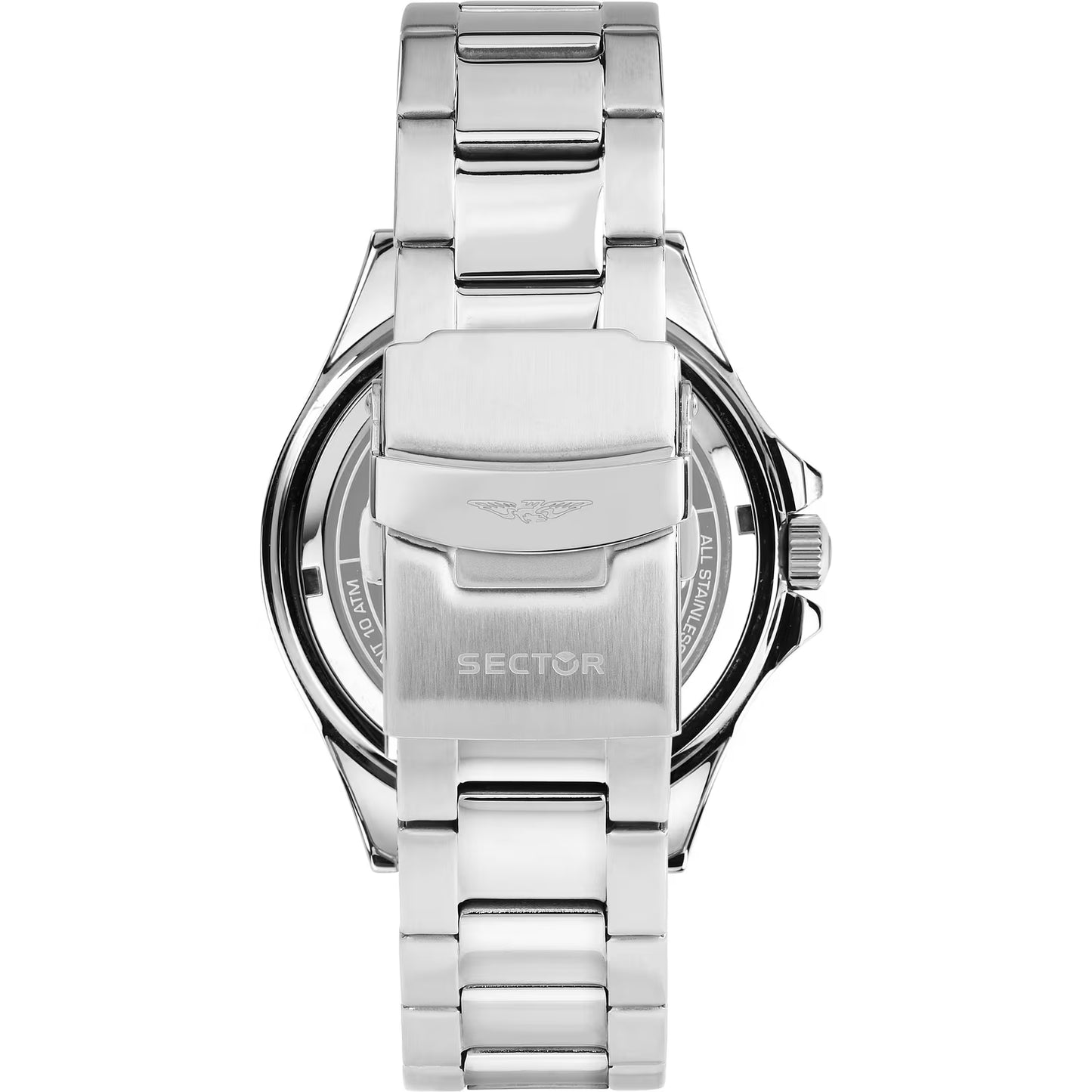 Orologio Sector 230 Automatico 43 Mm Acciaio Braccialato Quadrante Scheletrato