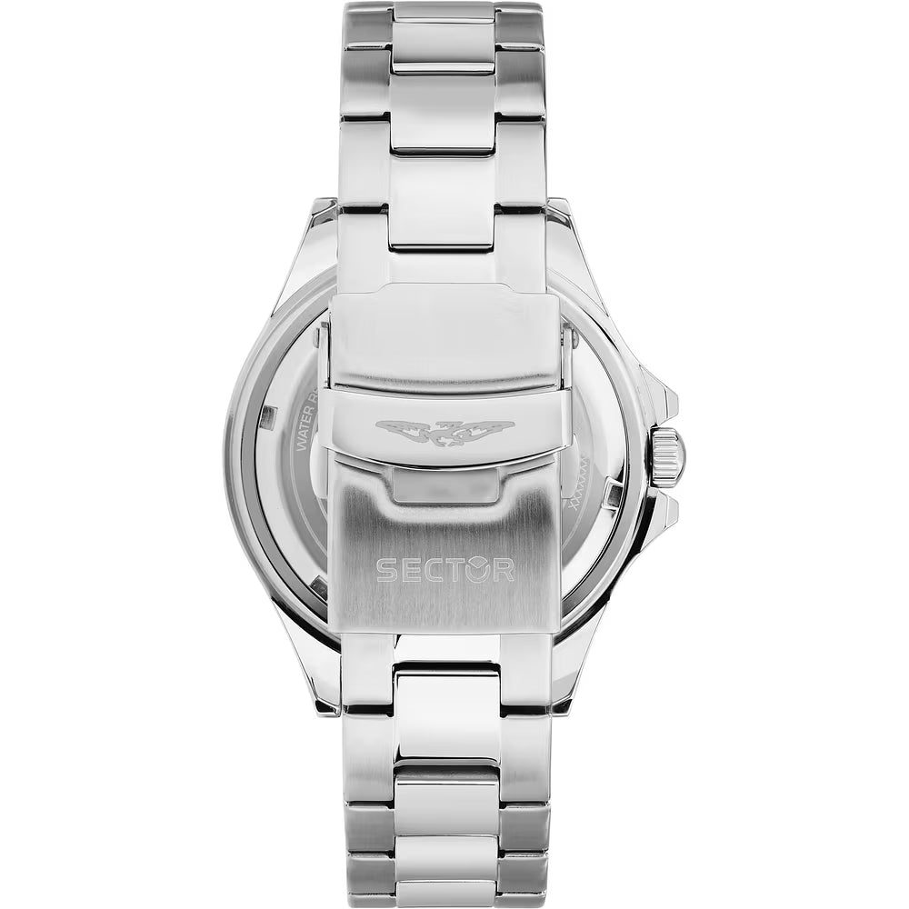 Orologio Sector 230 43 mm Acciaio Braccialato Nero