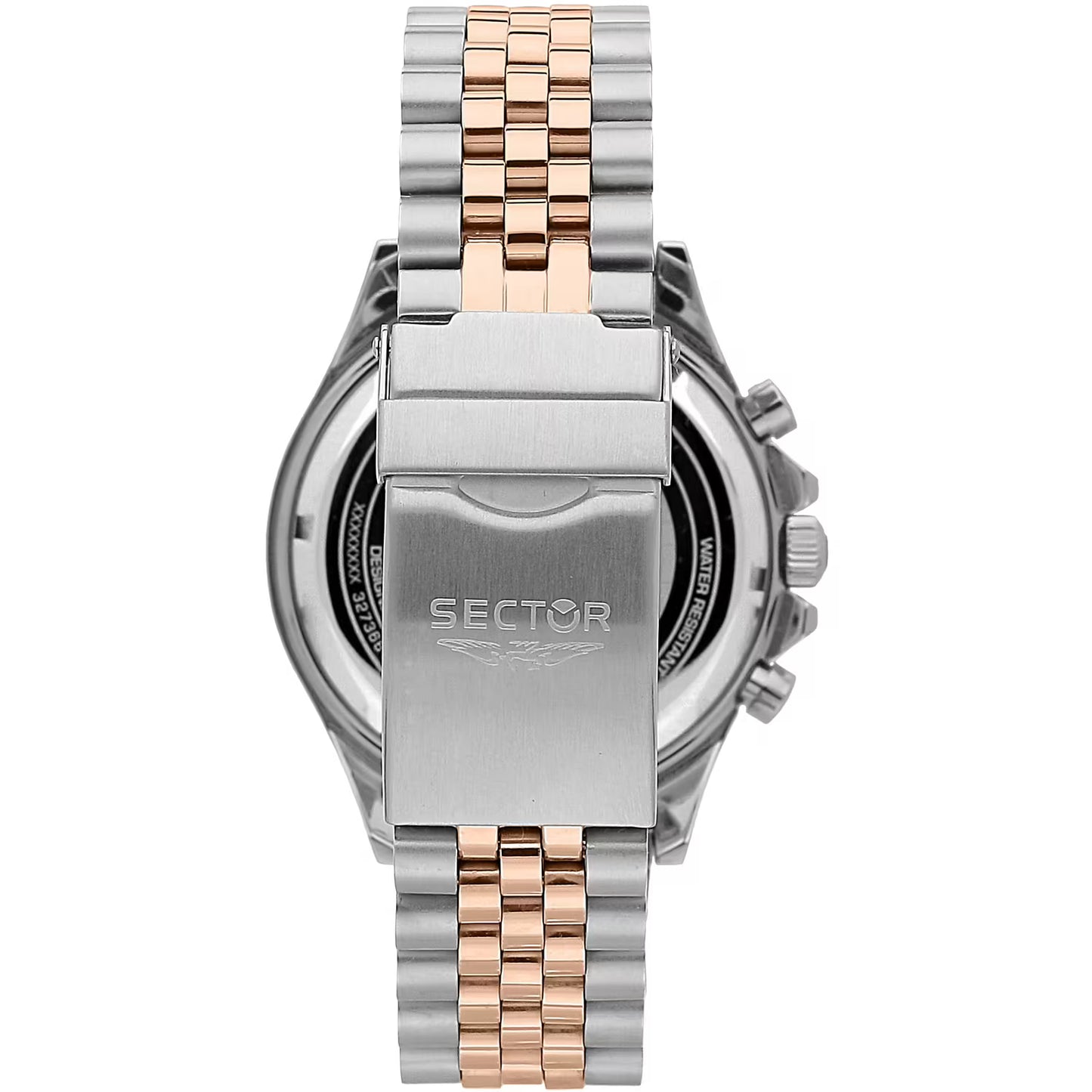 Orologio Sector 230 Chrono 43 mm Acciaio Braccialato Pvd Oro Rosa