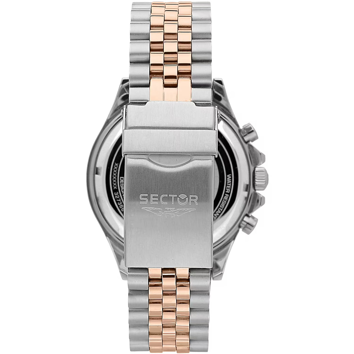 Orologio Sector 230 Chrono 43 Mm Acciaio Braccialato Acciaio/Pvd Oro Rosa