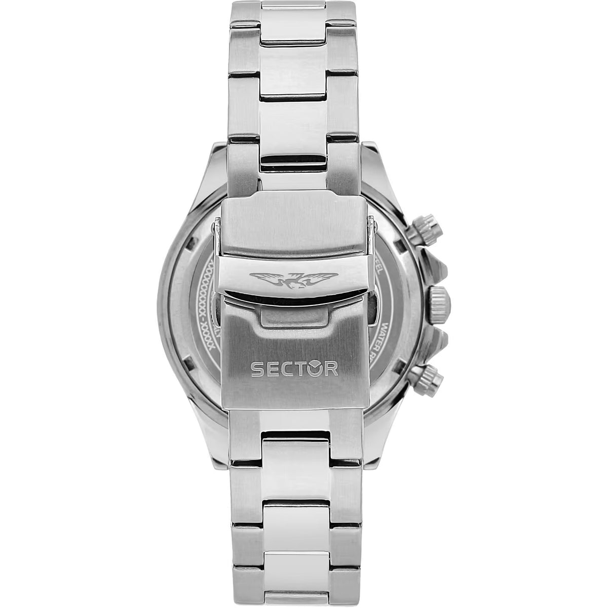 Orologio Sector 230 Chrono 43 Mm Acciaio Braccialato Verde/Nero