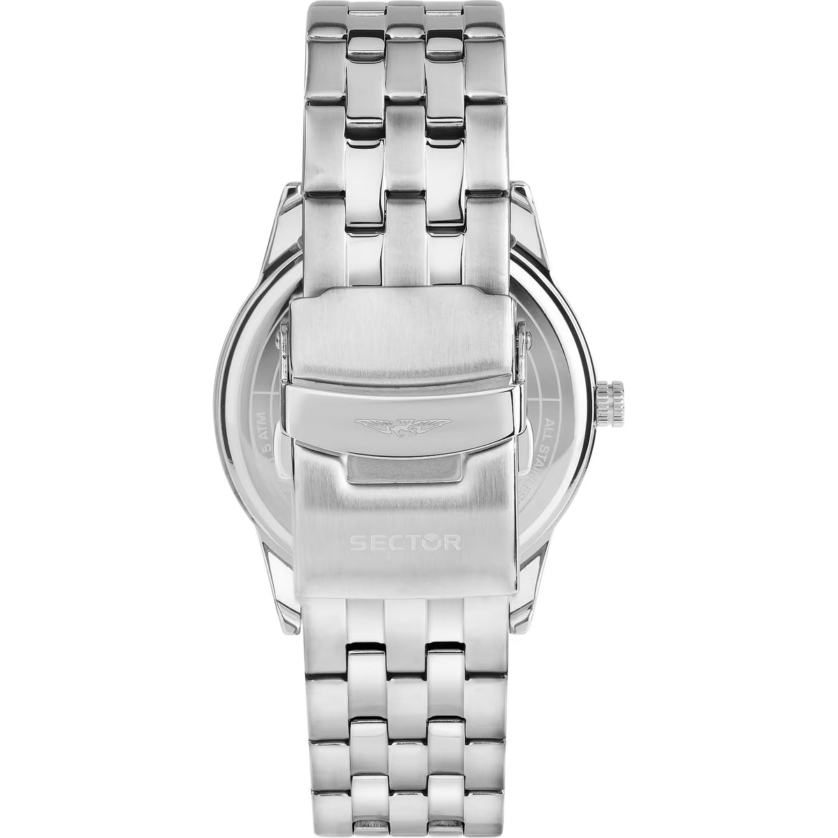 Orologio Sector 660 41 Mm Acciaio Braccialato Nero