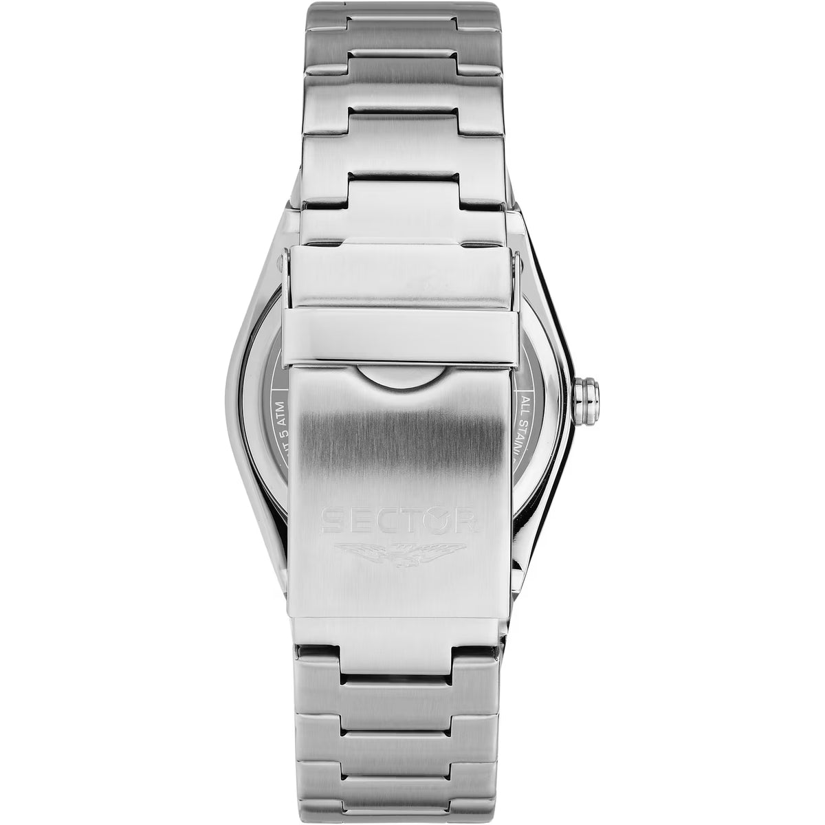 Orologio Sector C300 40 Mm.acciaio Braccialato Satinato Nero