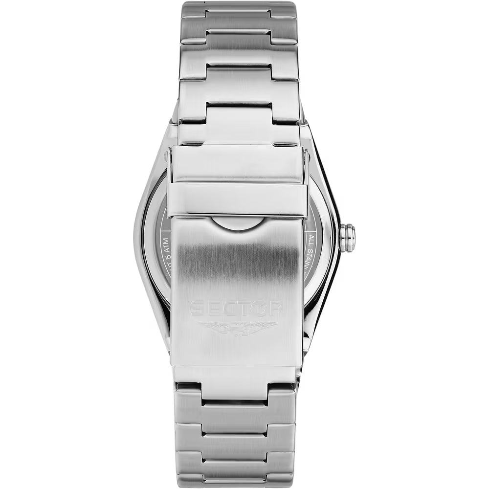 Orologio Sector C300 40 mm Acciaio Braccialato Satinato Verde