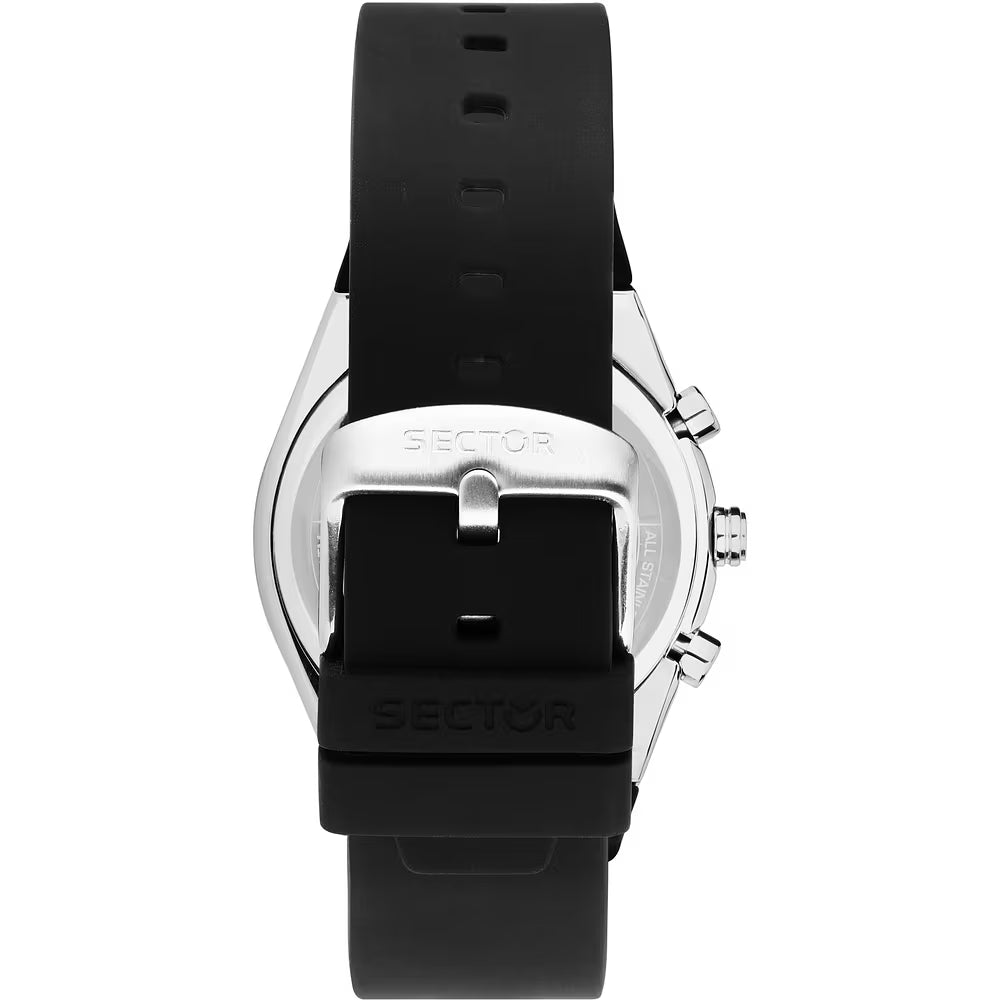 Orologio Sector C300 Chrono 42 Mm Cinturino Gomma Nera