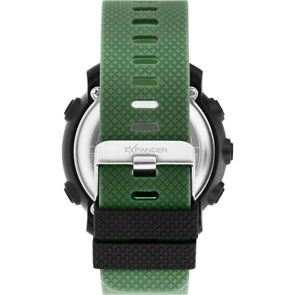 Orologio Sector Ex-52 Digitale 37 Mm Policarbonato Nero Silicone Verde