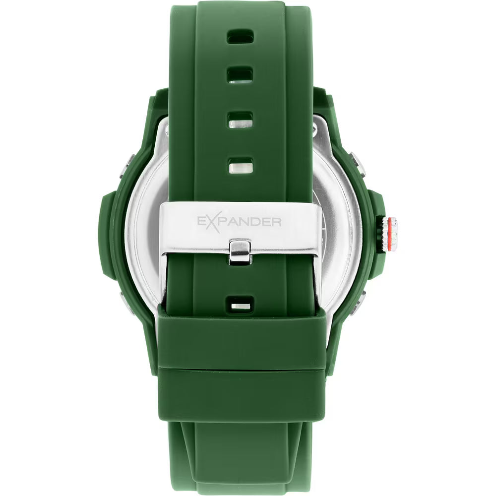 Orologio Sector Ex-56 Analogico Digitale 46 Mm Policarbonato e Silicone Verde