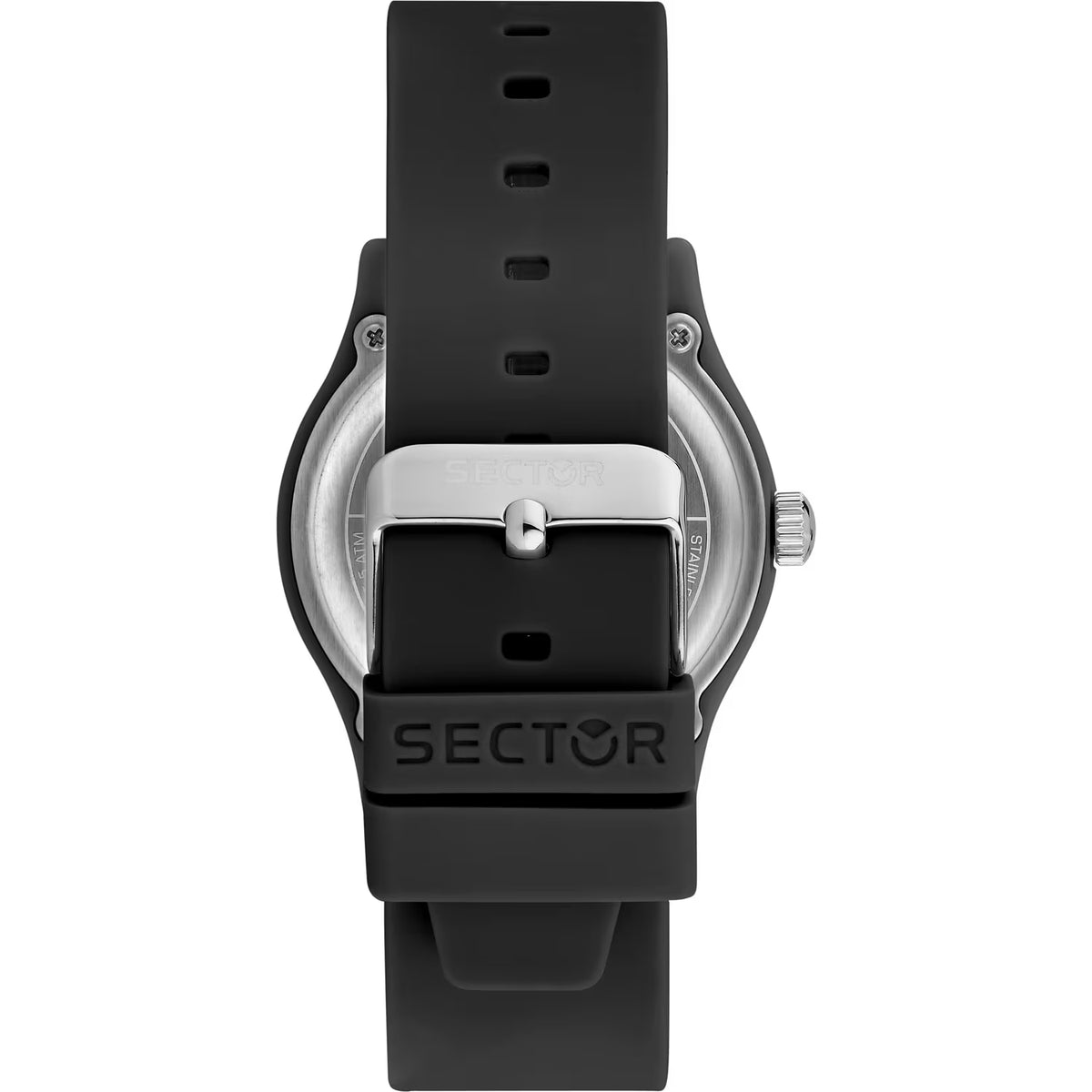 Orologio Sector H2O 41 Mm Policarbonato Cinturino Gomma Nera