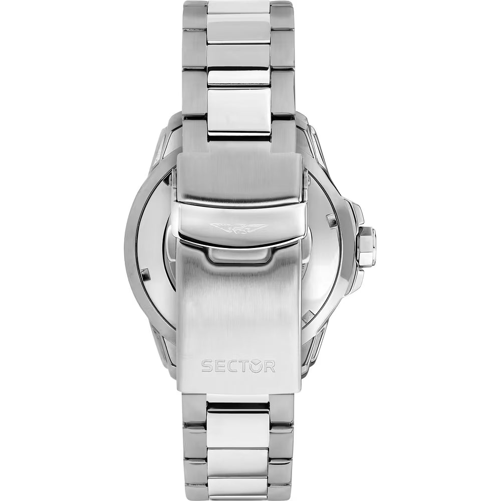 Orologio Sector Legend Auto 43 mm Acciaio Braccialato Blu