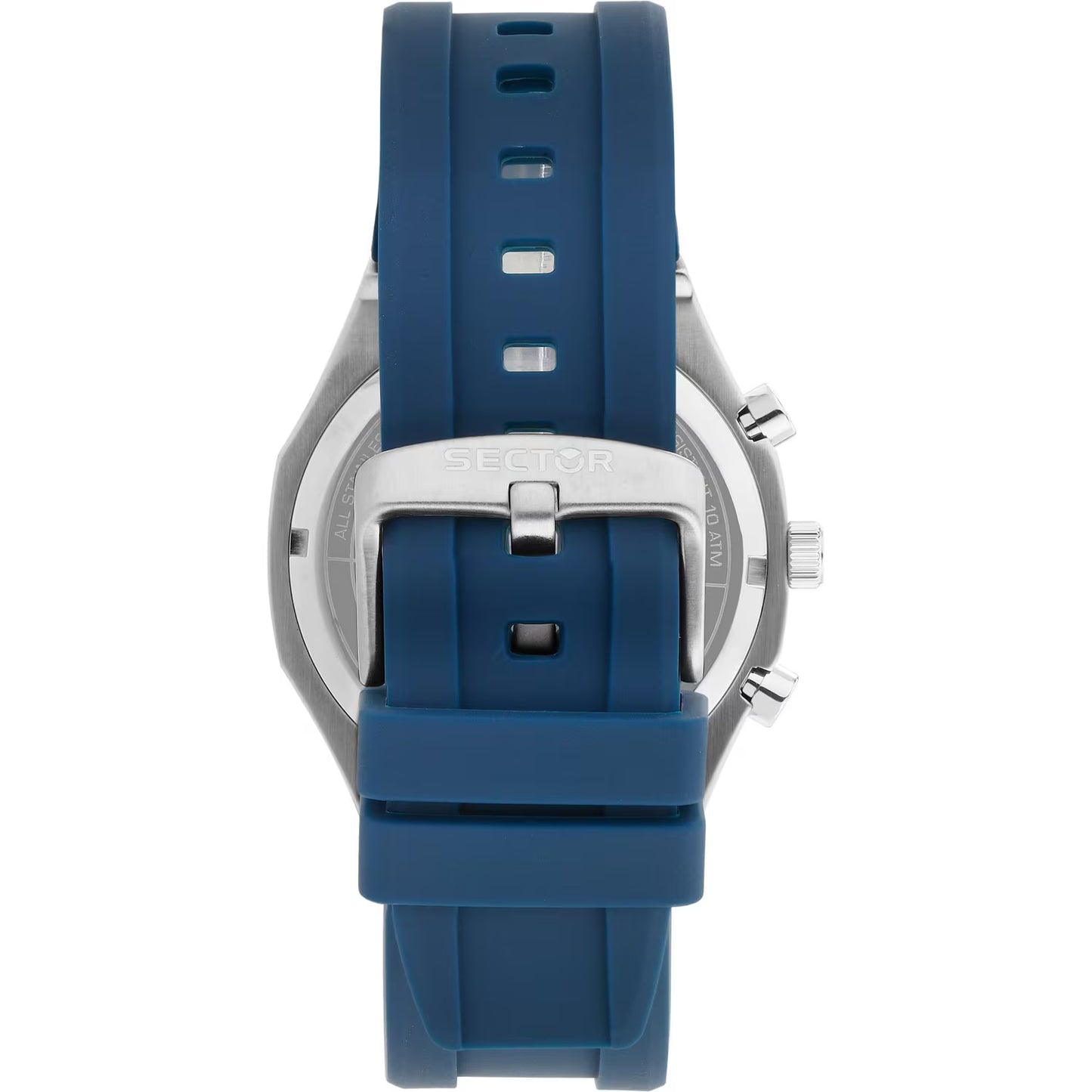 Orologio Sector Otto150 Chrono 42 Mm Acciaio Gomma Blu