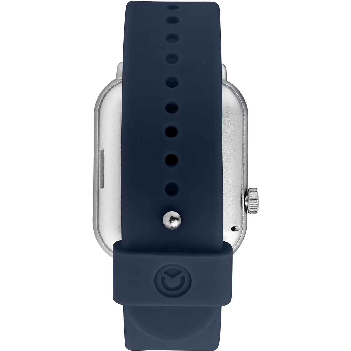 Orologio Smartwatch Sector S-07 Smart 38 Mm Digital Cassa Silver Cinturino Silicone Blu