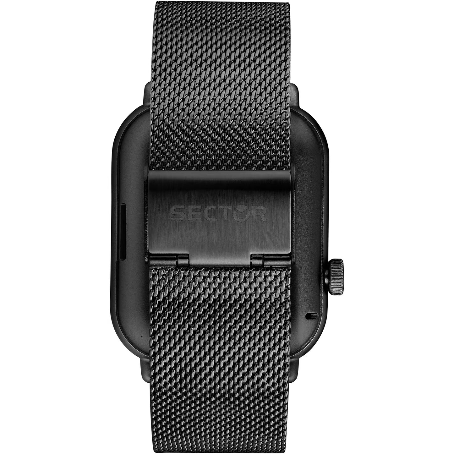 Orologio Smartwatch Sector S-07 Smart Digital Braccialato Maglia Milanese Pvd Nero