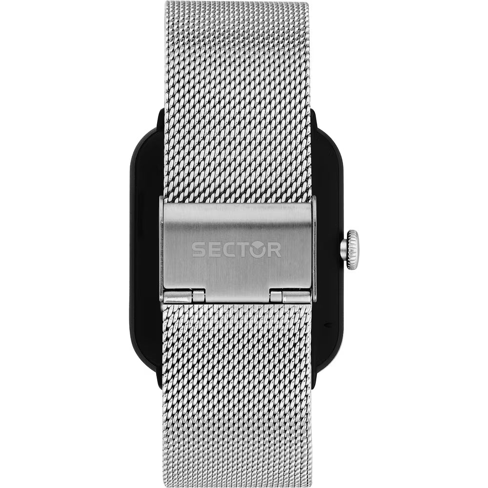 Orologio Smartwatch Sector S-08 Smart Digital Braccialato Maglia Milanese