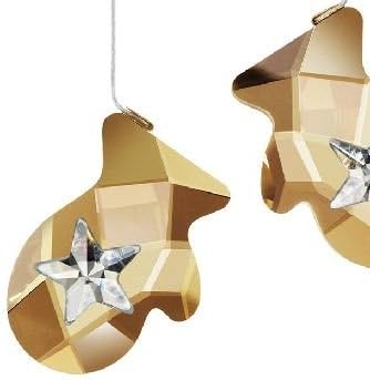 Decorazioni Natalizie Swarovski Guantini Scintillanti