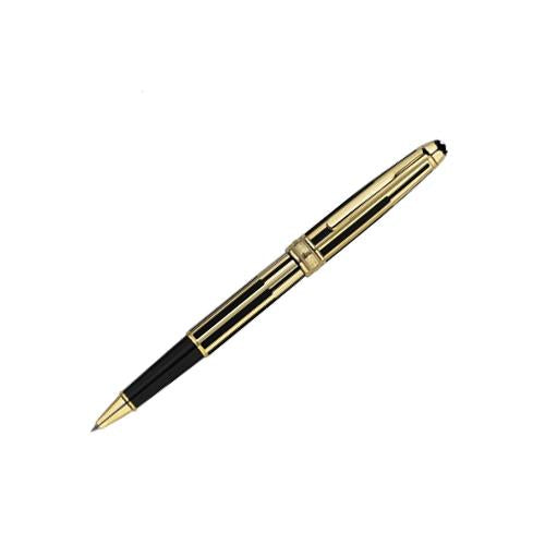 Penna Roller Montblanc Meisterstuck Solitaire Gold & Black