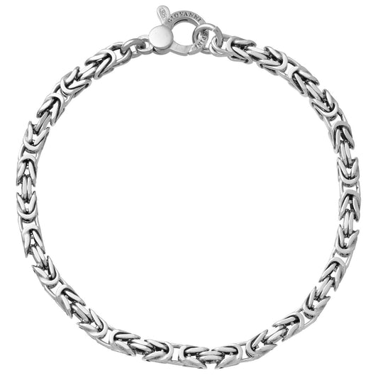 Bracciale Uomo Giovanni Raspini Maglia Bizantina Argento 925