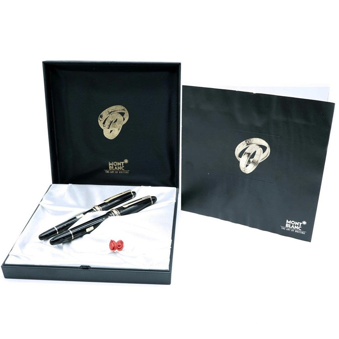 Penne Stilografiche Montblanc Meisterstuck Wedding Pen Nera Confezione Speciale