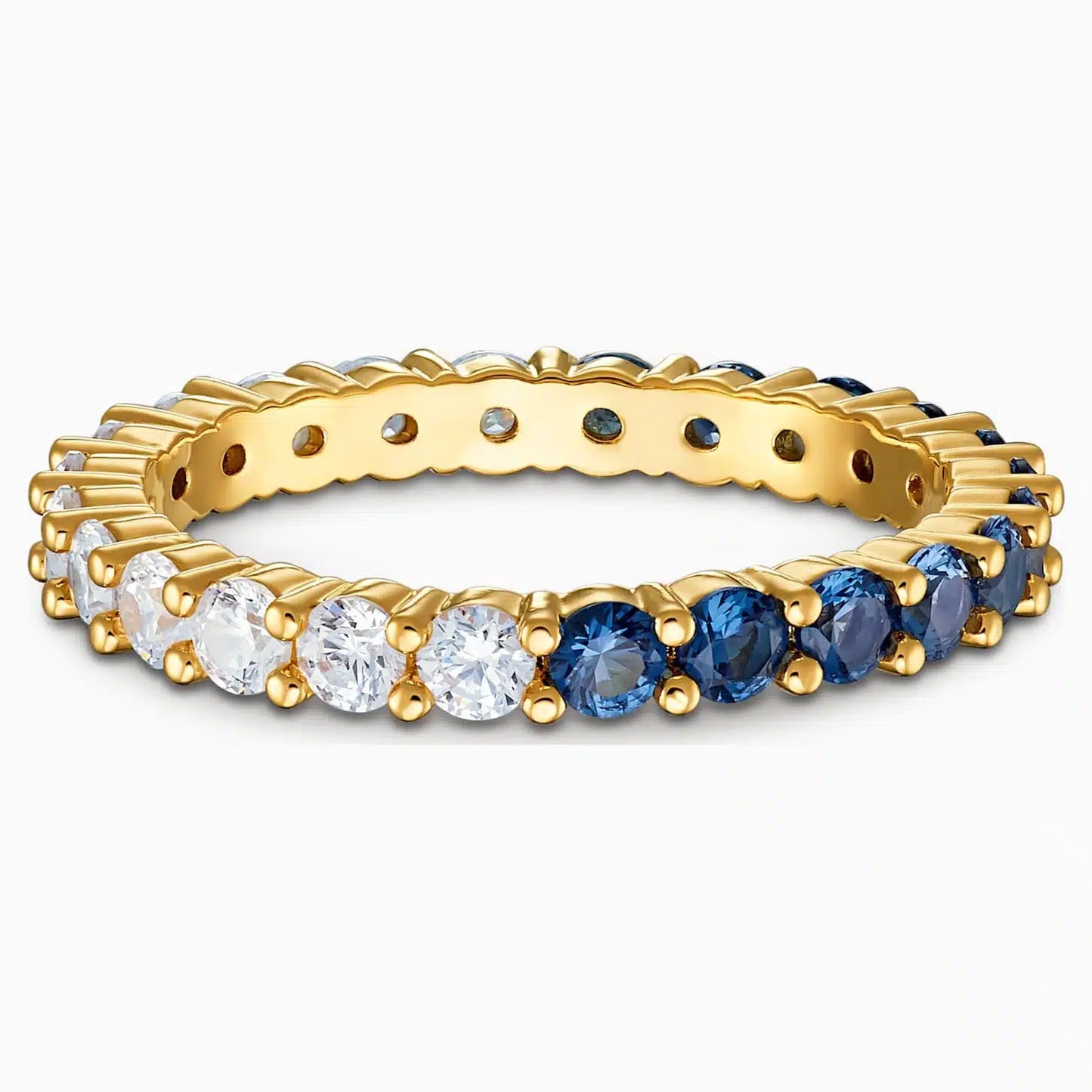 Anello Swarovski Matrix Vittore Half Blue - Misura 55
