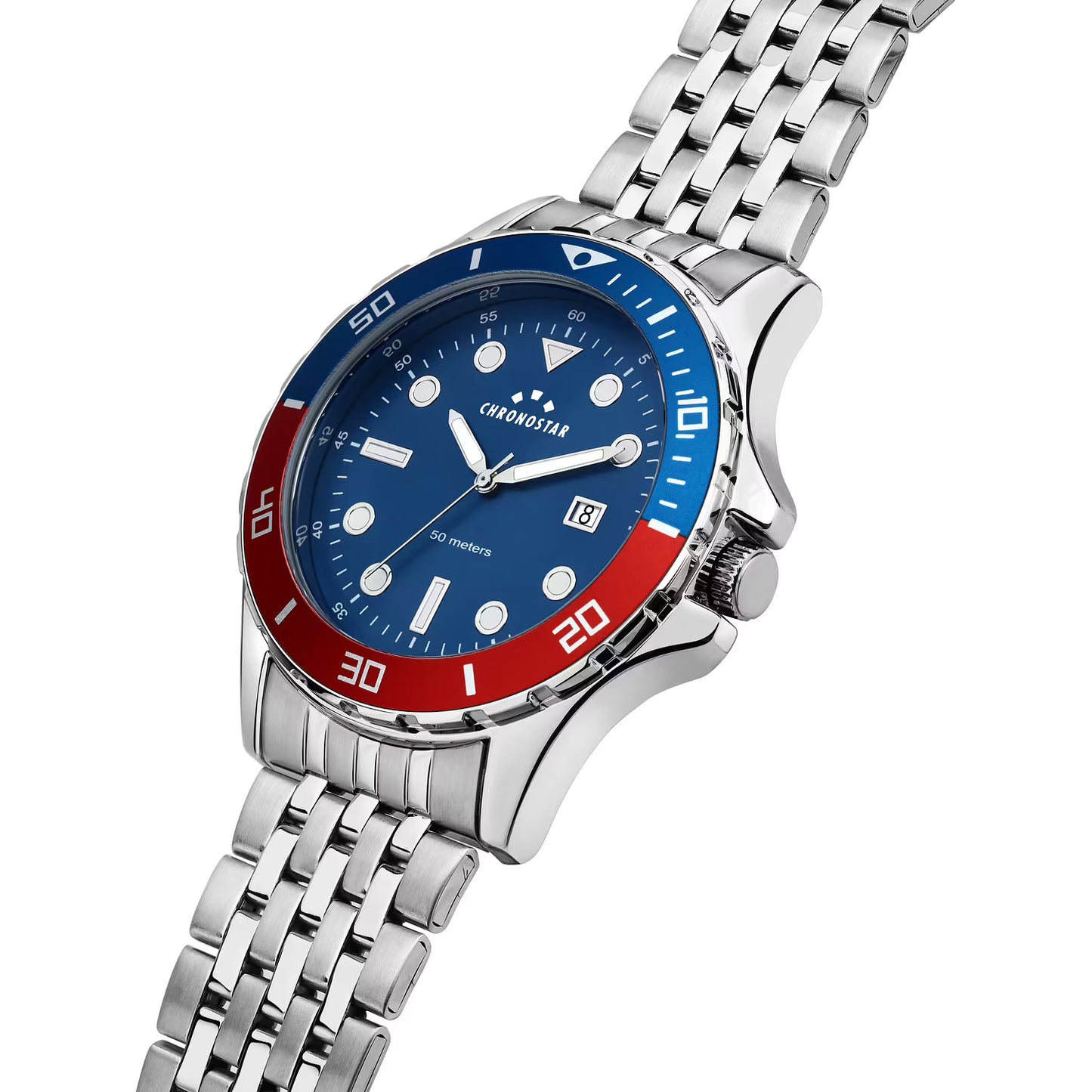 Orologio Chronostar Captain 2.0 Braccialato Blu