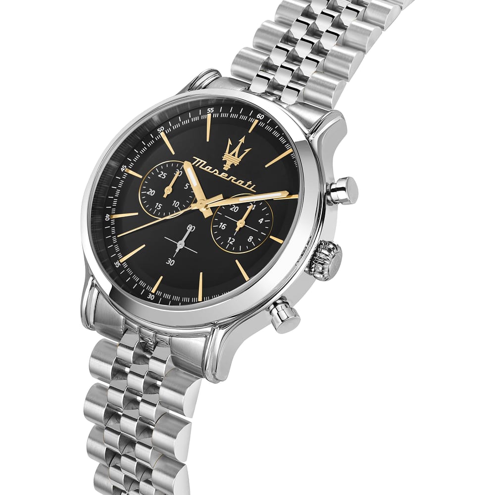 Orologio Maserati Epoca Chrono 42 Mm Acciaio Braccialato