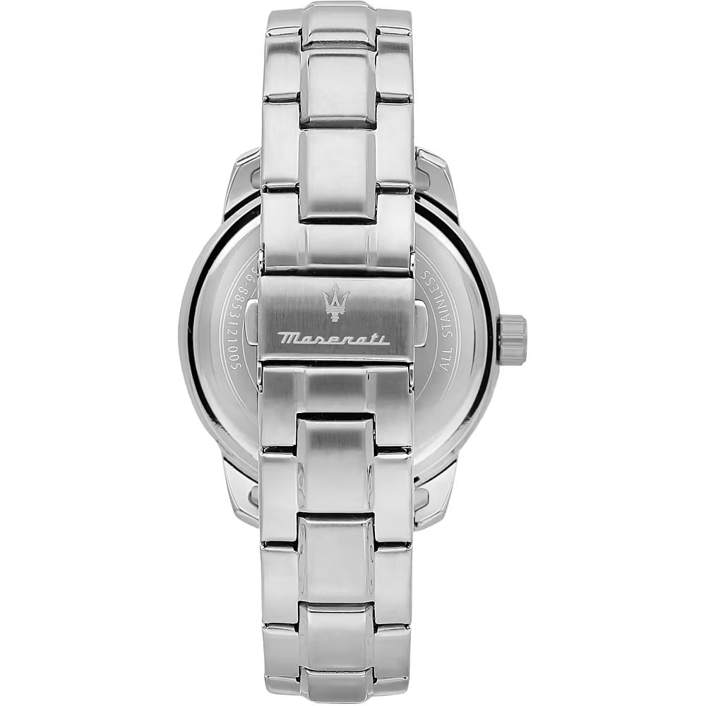 Orologio Maserati Time Successo 44 mm Acciaio Braccialato Nero