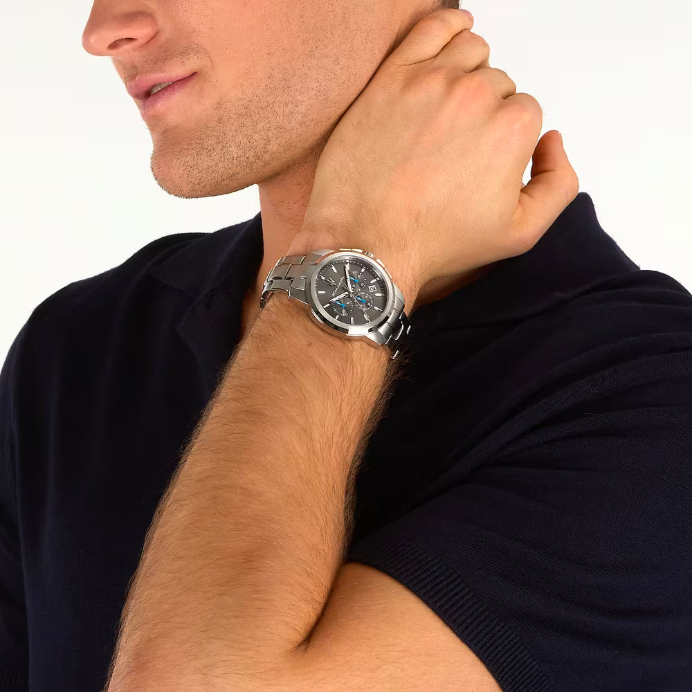 Orologio Maserati Successo 42 mm Chrono Acciaio Pvd Dark Gun Braccialato