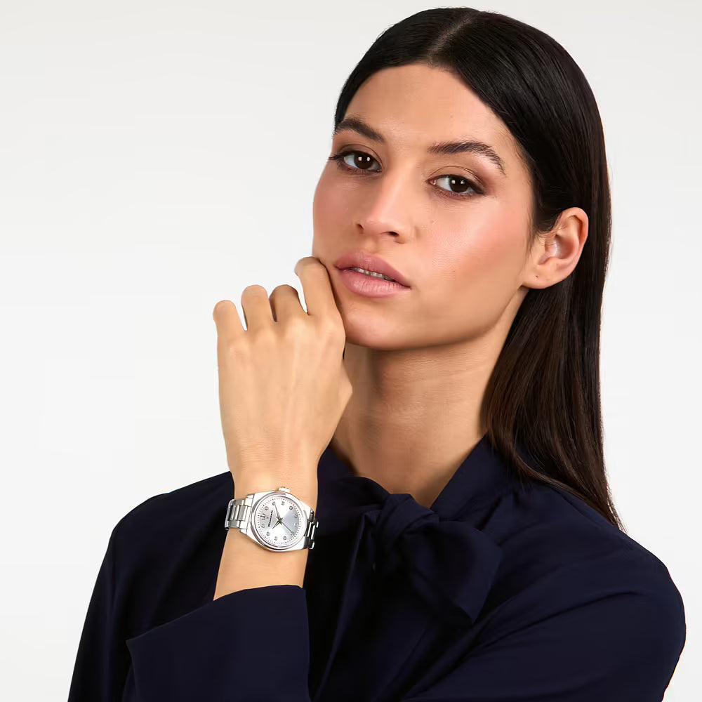 Orologio Donna Maserati Velocità 35 mm Acciaio Braccialato Quadrante Silver