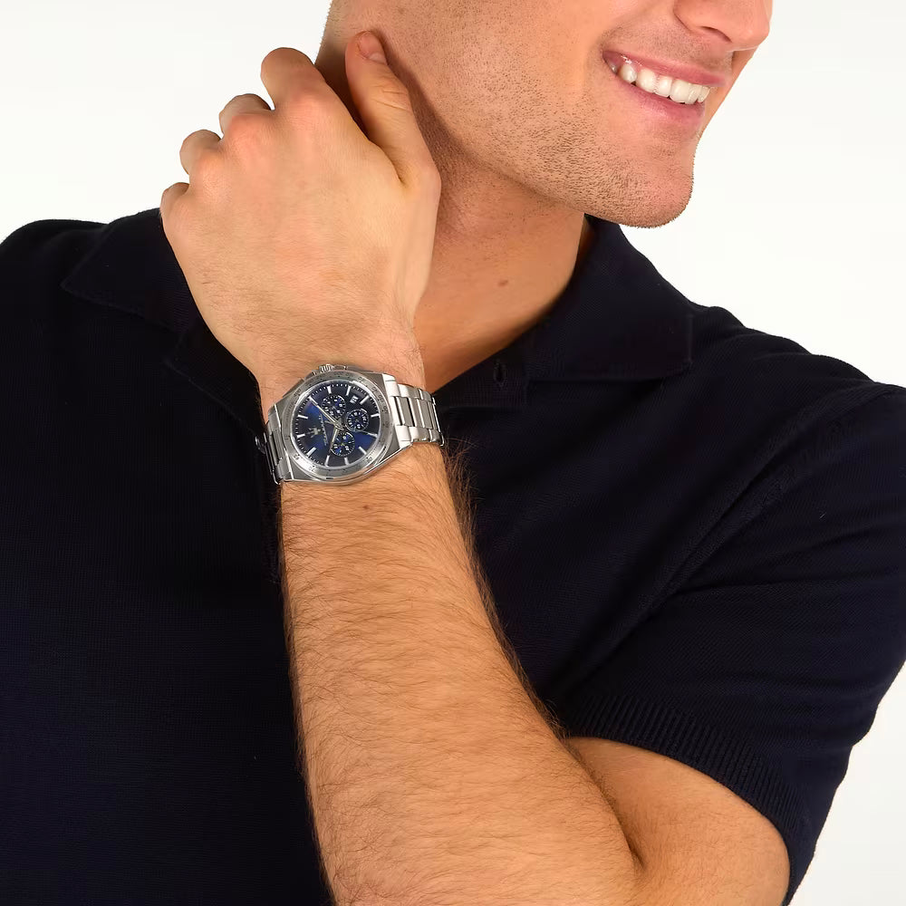 Orologio Maserati Velocità 43 mm Chrono Acciaio Braccialato