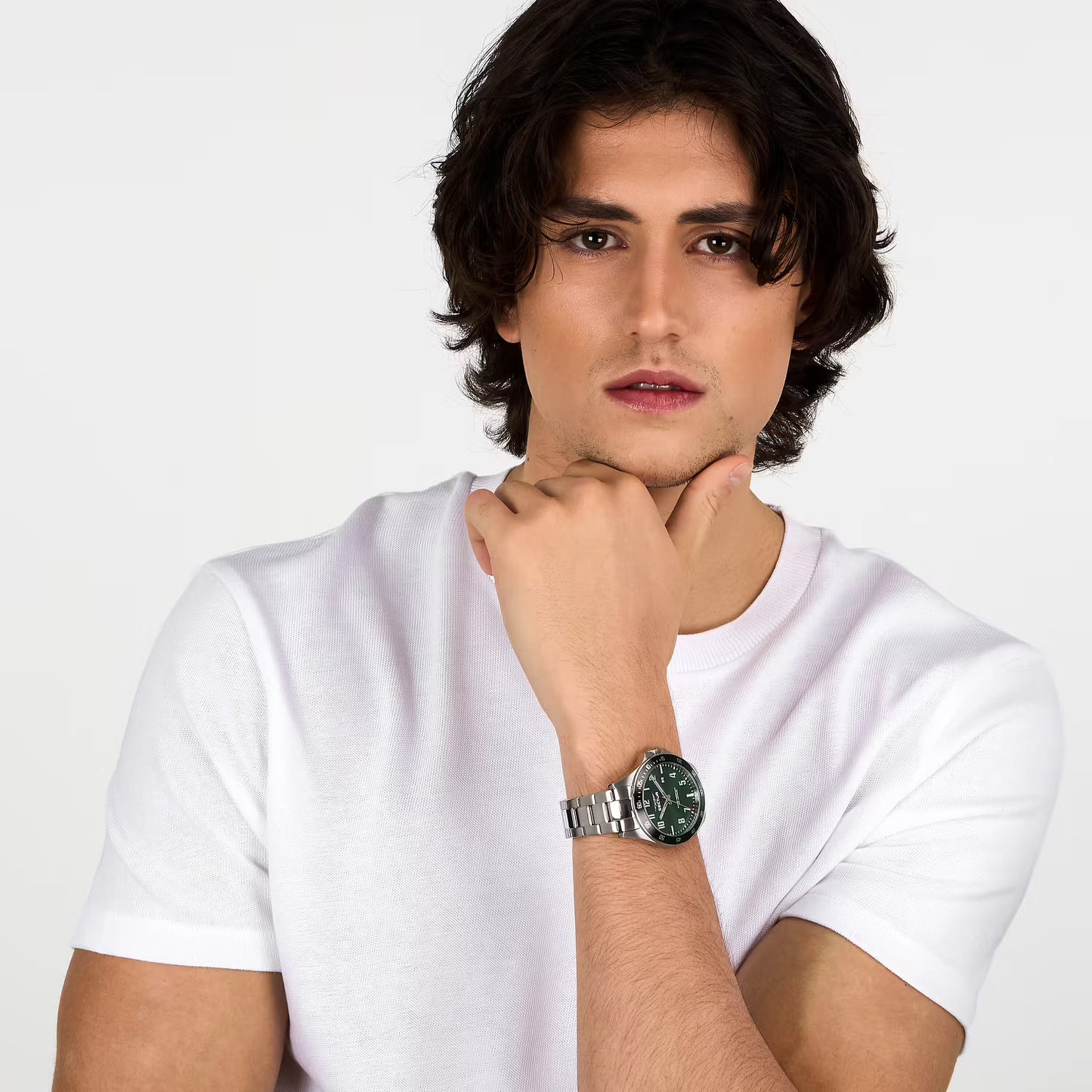 Orologio Sector 230 43 mm Acciaio Braccialato Verde