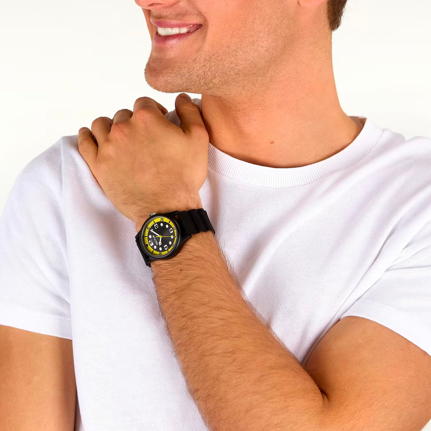 Orologio Sector H2O 41 Mm Policarbonato Cinturino Gomma Nero