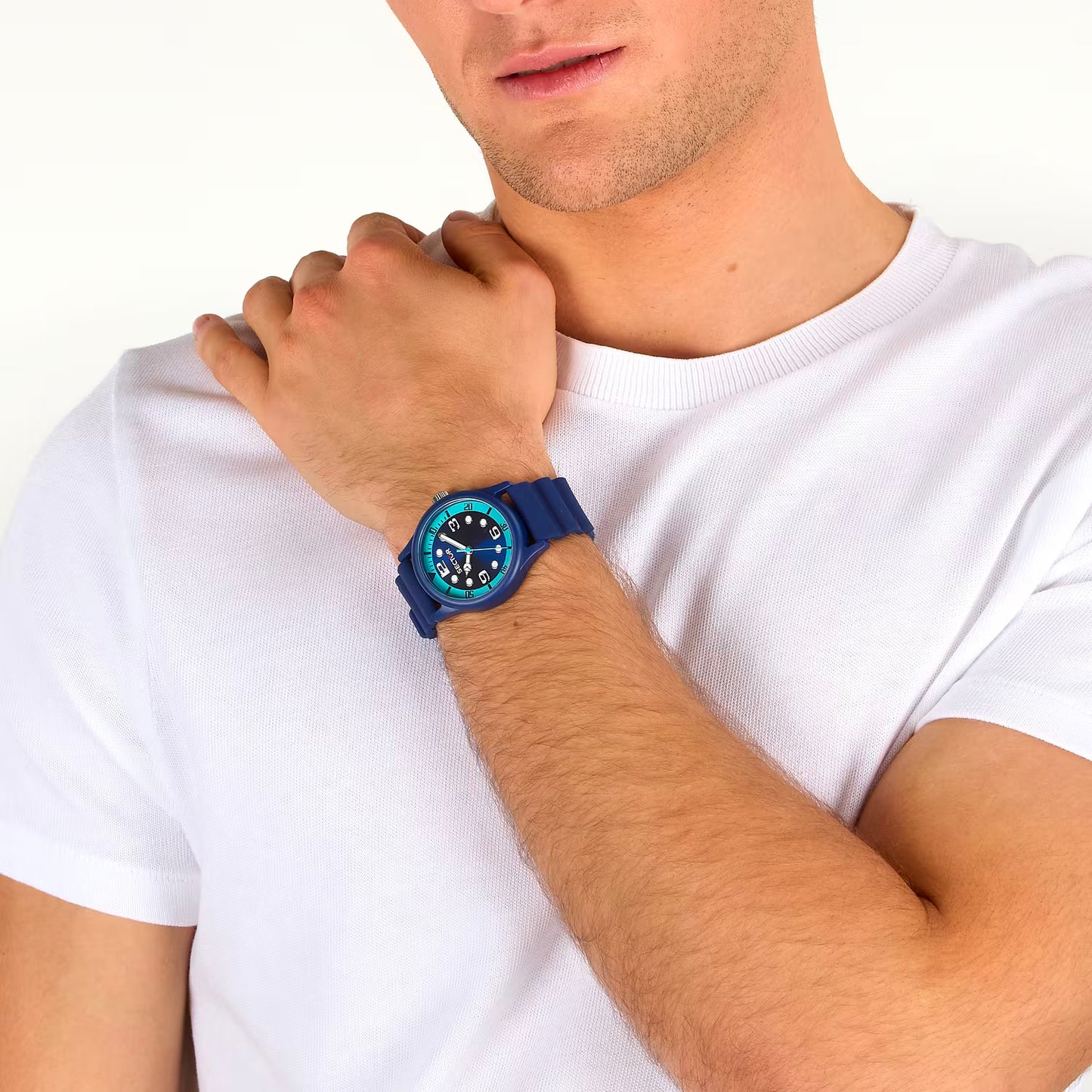 Orologio Sector H2O 41 Mm Policarbonato Cinturino Gomma Blu