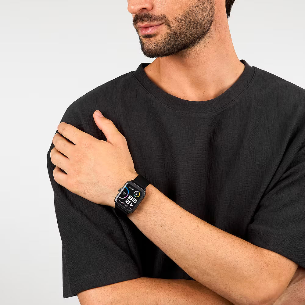 Orologio Smartwatch Sector S-08 Smart Digital Cinturino Silicone Nero