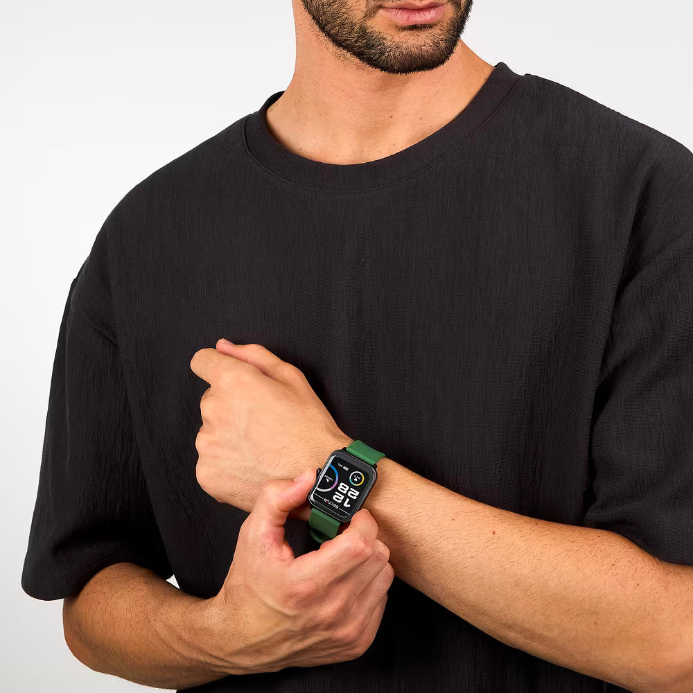 Orologio Smartwatch Sector S-08 Smart Digital Cinturino Silicone Verde