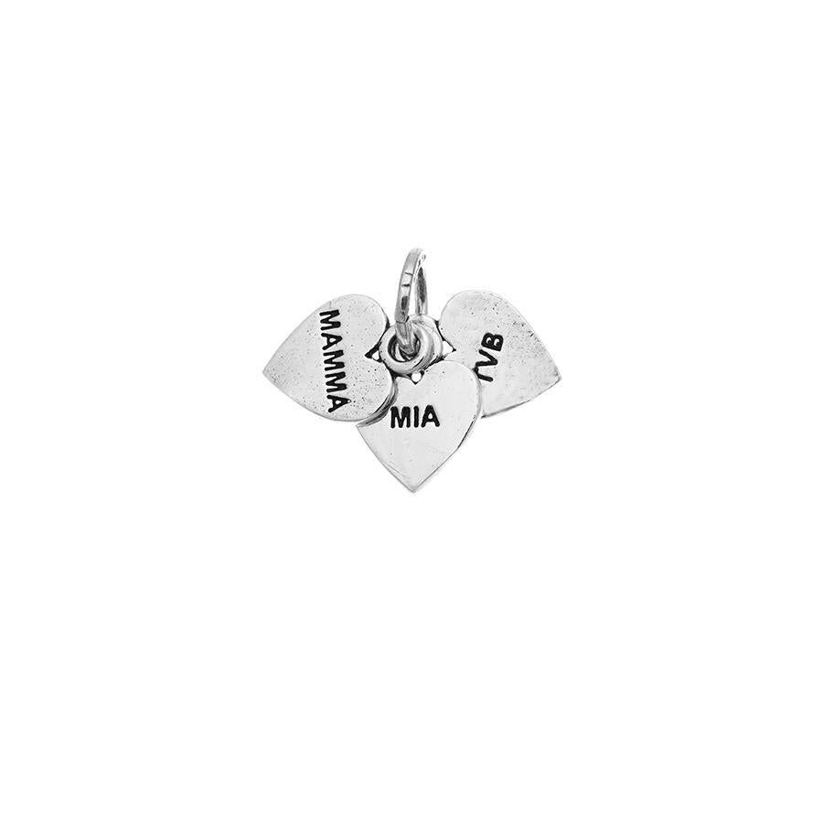 Charm Giovanni Raspini Tris "Mamma Mia T.v.b."