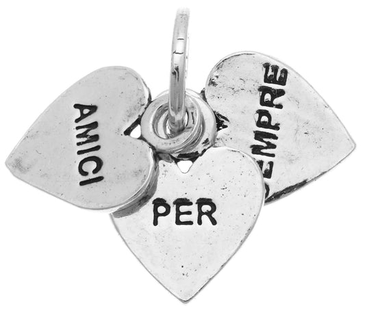 Charm Giovanni Raspini Charms "Amici Per Sempre" Argento 925