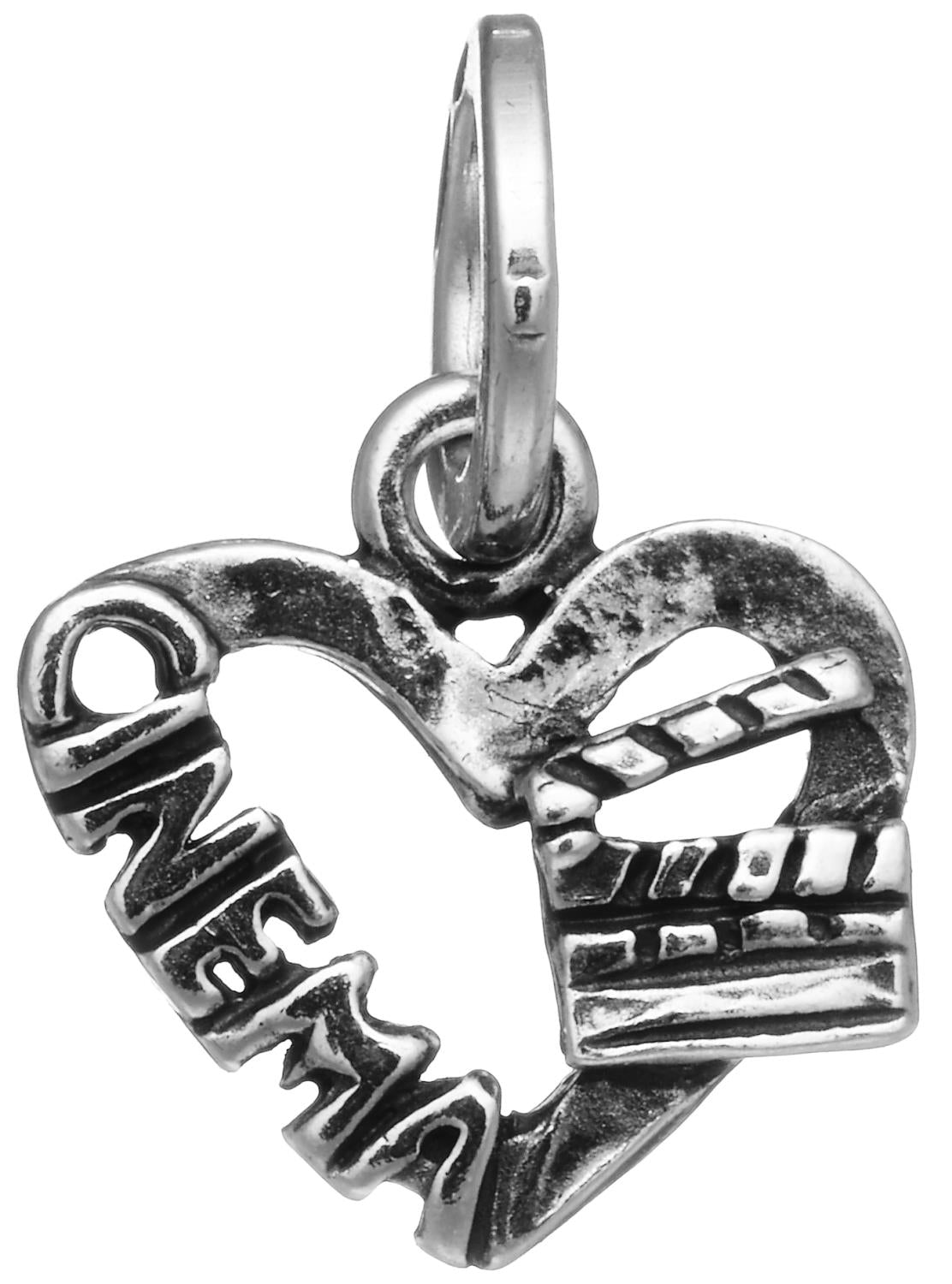 Charm Giovanni Raspini Charms Cuore Cinema Argento 925